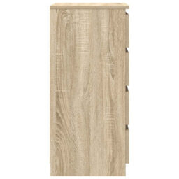 Vidaxl Sideboard With Drawers Sonoma Oak 37.5X35X99 Cm Engineered Wood - thumbnail 7