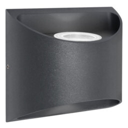 Long Life Lamps Company Modern Led Outdoor Wall Light Black Cool White Zlc325Cw - thumbnail 3