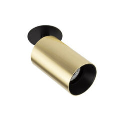 Luminosa Lighting Luminosa Stan Recessed Downlight Ceiling Light Gold, Gu10