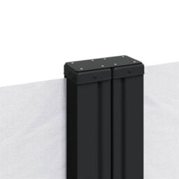 Berkfield Retractable Side Awning White 140X1000 Cm - thumbnail 7