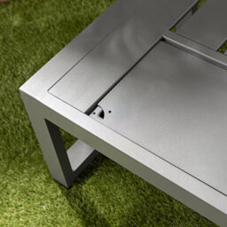 Alfresia Grey Garden Coffee Table & Stool With Ice Bucket - thumbnail 6