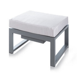 Alfresia Grey Garden Coffee Table & Stool With Ice Bucket - thumbnail 1