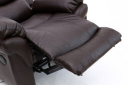 More4Homes Madison Electric Bonded Leather Automatic Recliner Armchair Sofa Home Lounge Chair (Brown) - thumbnail 5