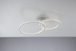 Luminosa Lighting Luminosa Bryant Led Semi Flush Light White 3040Lm 3000K 65X45X15Cm - thumbnail 2