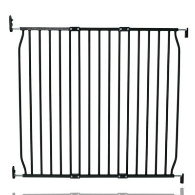 Bettacare Screw Fit Metal Dog Gate, Black, 100Cm - 110Cm - image 1