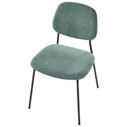 Beliani Set Of 4 Dining Chairs Riley Fabric Green - thumbnail 7