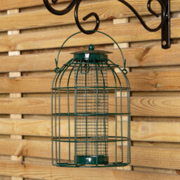 Samuel Alexander Pack Of 3 Wild Bird Hanging Nut Feeder With Squirrel Guard - thumbnail 6