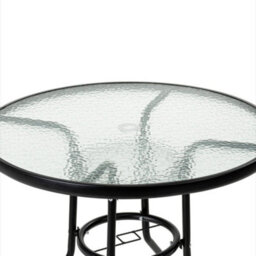 Luxury Living 5 Piece Outdoor Bistro Table & Chairs Dining Set - thumbnail 4