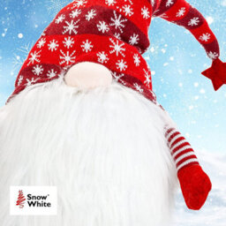 "Christmas Giant Gonk Red Extending Legs Gnome, Tree Ornaments 34""/86Cm" - thumbnail 2