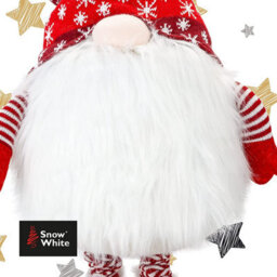 "Christmas Giant Gonk Red Extending Legs Gnome, Tree Ornaments 34""/86Cm" - thumbnail 5