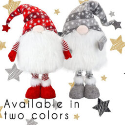 "Christmas Giant Gonk Red Extending Legs Gnome, Tree Ornaments 34""/86Cm" - thumbnail 4