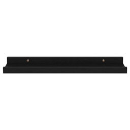 Berkfield Wall Shelves 4 Pcs Black 40X9X3 Cm - thumbnail 6