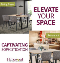 Hallowood Furniture Dudley Dining Set, 150Cm Modern Industrial Table With 4 Taupe Faux Leather Chairs - thumbnail 6