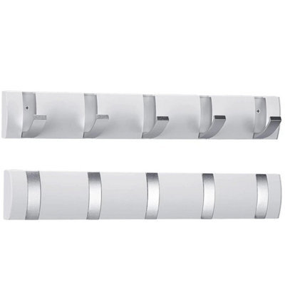 Wall Mounted Rack Clothes Hanger Towel Rail - image 1