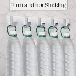 Wall Mounted Rack Clothes Hanger Towel Rail - thumbnail 6