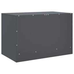 Berkfield Tv Cabinets 2 Pcs Anthracite 67X39X44 Cm Steel - thumbnail 9