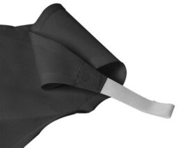 Kookaburra 5M Triangle Water Resistant Charcoal Garden Patio Sun Shade Sail Canopy 96.5% Uv Block With Free Rope - thumbnail 2