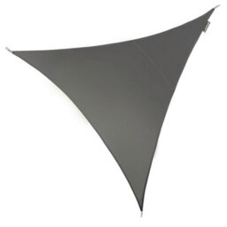 Kookaburra 5M Triangle Water Resistant Charcoal Garden Patio Sun Shade Sail Canopy 96.5% Uv Block With Free Rope - thumbnail 1