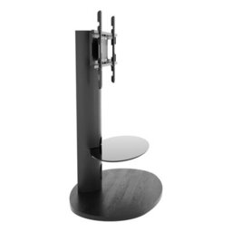 "Avf Affinity Chepstow 93Cm Oval Tv Stand, For Tvs 32-65"" - Black" - thumbnail 3