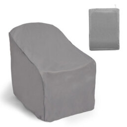 Vonhaus Adirondack Chair Cover, Heavy Duty Waterproof Garden Chair Cover, 420D Polyester, H90 X W70 X D88Cm - thumbnail 1