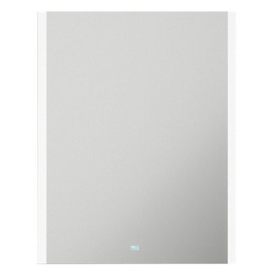550 X 700mm Ip44 Led Bathroom Mirror Cabinet With Bluetooth Speaker And Touch Demister - image 1