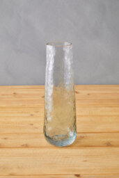 Orsina Stylish Small Blue Glass Vase, Functional And Versatile Floral Glass Vase, Lightweight Vase For Flowers - thumbnail 2