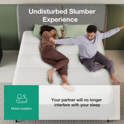 Novilla Memory Foam Pocket Sprung Mattress,25Cm Deep - thumbnail 6