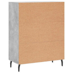 Berkfield Classic Sideboard Concrete Grey 69.5X34X90 Cm Engineered Wood - thumbnail 8