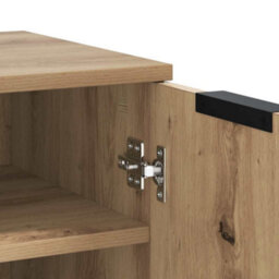 Berkfield Durable Shoe Cabinet Artisan Oak 30X35X70 Cm Engineered Wood - thumbnail 8