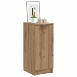 Berkfield Durable Shoe Cabinet Artisan Oak 30X35X70 Cm Engineered Wood - thumbnail 3
