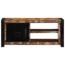 Berkfield Tv Cabinet 80X30X35 Cm Solid Wood Reclaimed - thumbnail 3