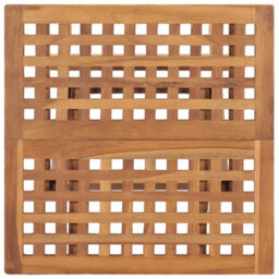 Walplus 3 Piece Folding Outdoor Dining Set Solid Teak Wood - thumbnail 5