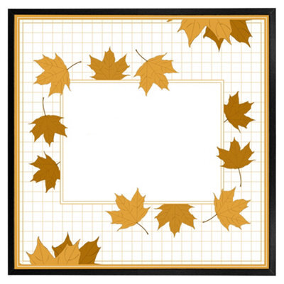 "Andrew Lee Golden Autumn (Picutre Frame) / 24X24"" / Oak" - image 1
