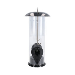 AB Tools 2Pk Small Deluxe Bird Feeder Seed Holder Hanging Feeding Station For Wild Birds - thumbnail 2