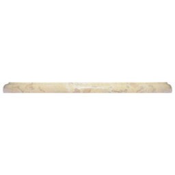 Berkfield Table Top Cream Radius 40X2.5 Cm Marble - thumbnail 3