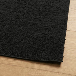 Walplus Shaggy Rug Pamplona High Pile Modern Black 140X200 Cm - thumbnail 4