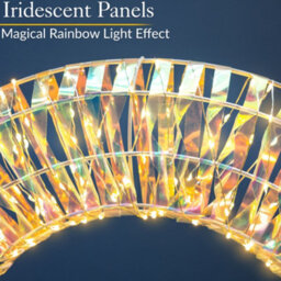 Christow Christmas Warm White Iridescent Led Wreath - thumbnail 4