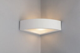 Luminosa Lighting Luminosa Mykonos Plaster Wall Light White 20.5X20.5X7Cm - thumbnail 2