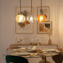 Edit Klimt 3 Light Glass Bar Ceiling Pendant Multicolour - thumbnail 4