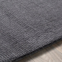 Livabliss Mystique-Hand Loomed Charcoal Wool Modern Living Dining Bedroom Rug 152 X 244 Cm Easy Care, Non Shedding - thumbnail 3