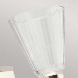Luminosa Lighting Luminosa Kichler Kayva Integrated Led Wall Lamp Polished Nickel, 3000K, Ip44 - thumbnail 4
