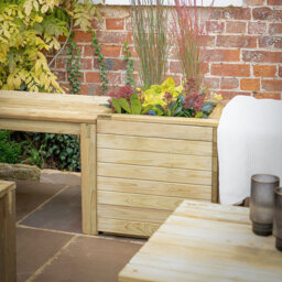 Forest Garden Modular Wooden Garden Seating Set Number 5 - thumbnail 3