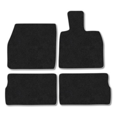 Car Mat Co Jaecoo 5 (2025+) (Petrol) Only Suitable For Petrol Models Premium Car Mats Tufted-Pile Carpet Grey Trim Tailored Fit - image 1