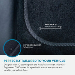 Car Mat Co Jaecoo 5 (2025+) (Petrol) Only Suitable For Petrol Models Premium Car Mats Tufted-Pile Carpet Grey Trim Tailored Fit - thumbnail 3