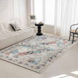 Ameha Non Slip Rugs For Bedroom Living Room Large Coastal Cashmere Area Rugs Indoor Outdoor Floor Carpets 160 X 230 Cm - thumbnail 8