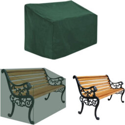 Protective Cover For Garden Bench, Waterproof - 2 Seater, Windproof, 134 X 66 89Cm (Green) - thumbnail 1