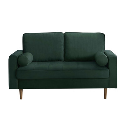 Oakham Henley 2 Seater Sofa In Green Velvet - image 1