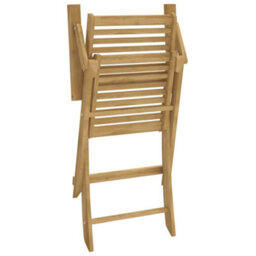 Berkfield Folding Garden Chairs 2 Pcs 54.5X61.5X86.5 Cm Solid Wood Acacia - thumbnail 8