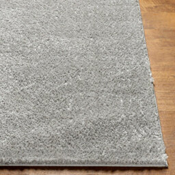 Livabliss Round Cloudy Shaggy-Solid Color Dark Grey Plush Soft Pile Living Bedroom Rug 120 X 120 Cm Easy Care, Non Shedding - thumbnail 5