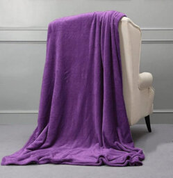 Casabella Deluxe Soft Faux Fur Mink Fleece Throw Blanket - thumbnail 4